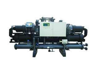 蒸發(fā)冷螺桿中溫機組雙機頭