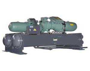 蒸發(fā)冷螺桿中溫機組單機頭