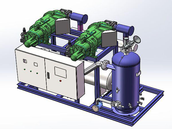 螺桿并聯(lián)低溫機組