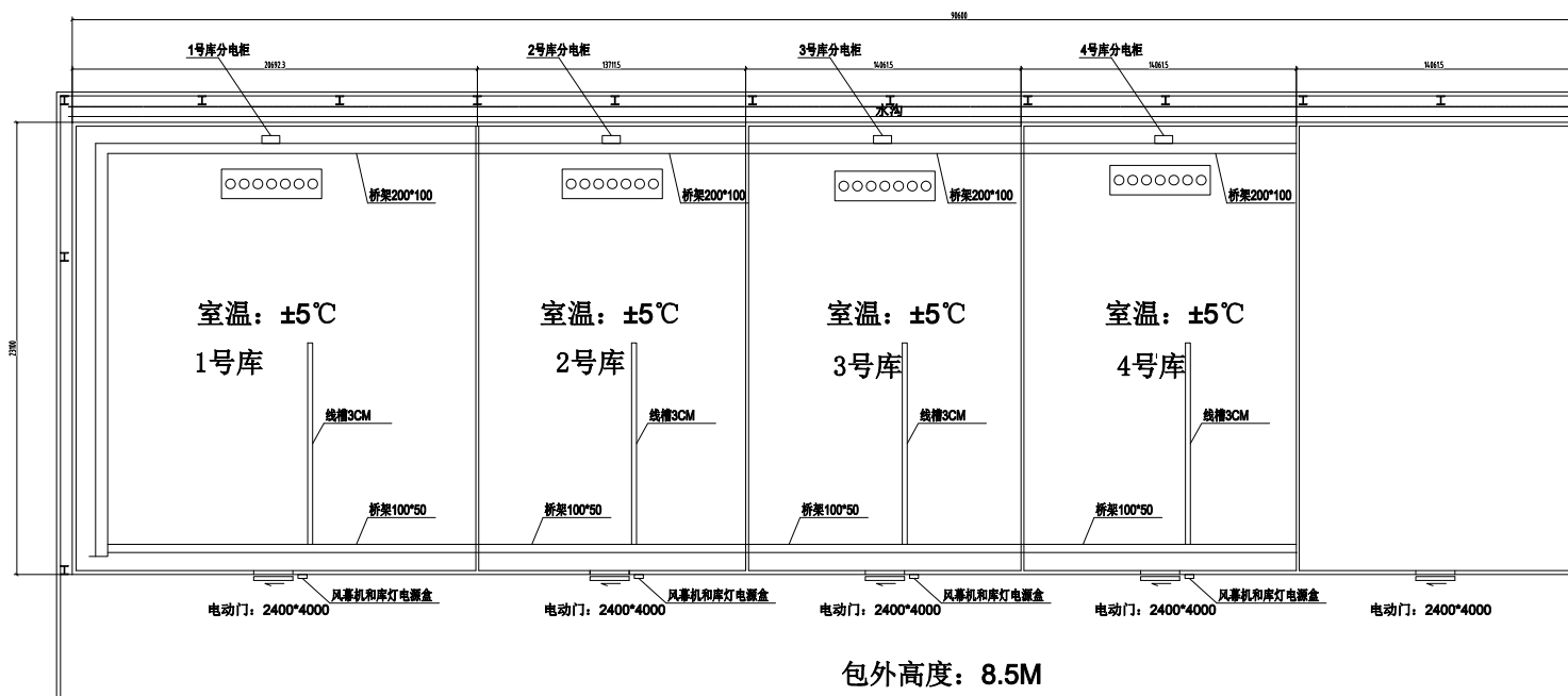 冷庫設(shè)計注意事項